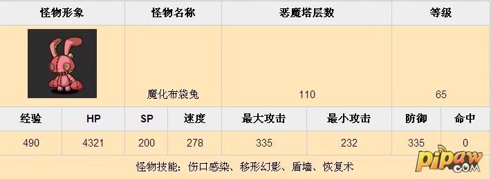 恶魔塔110层