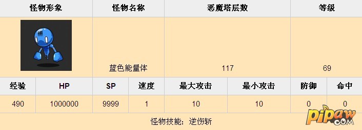 恶魔塔117层